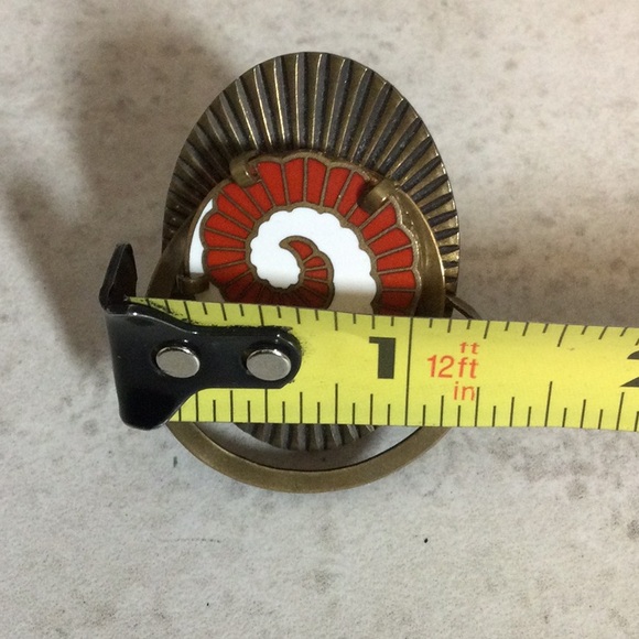 Egyptian style swirl adjustable ring - Picture 7 of 8